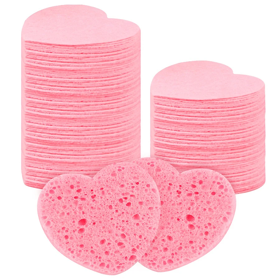 Beauty Makeup Store - 5Pcs Cellulose Face Sponges Compressed Facial