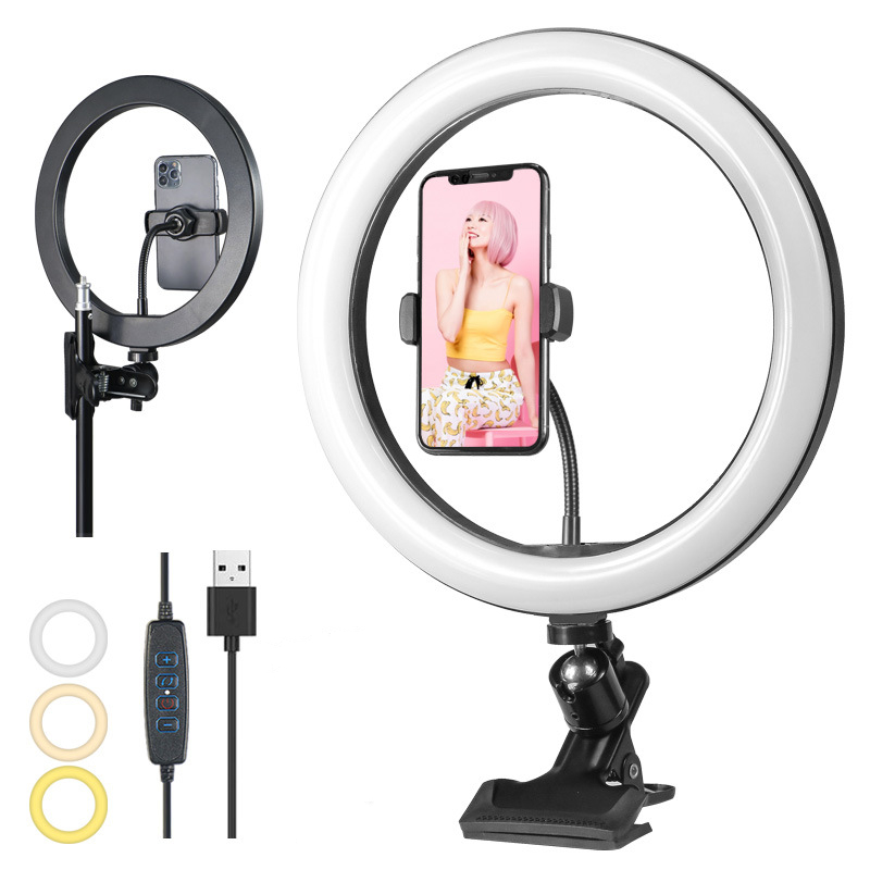 Led Ring Light - Dimmable Led Ring Light Profissional 26cm