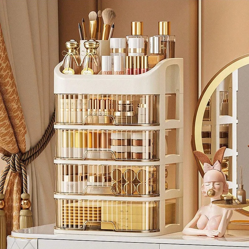 Multilayer Cosmetic Storage Bo - Beauty Makeup Lipstick ulasan dan harga