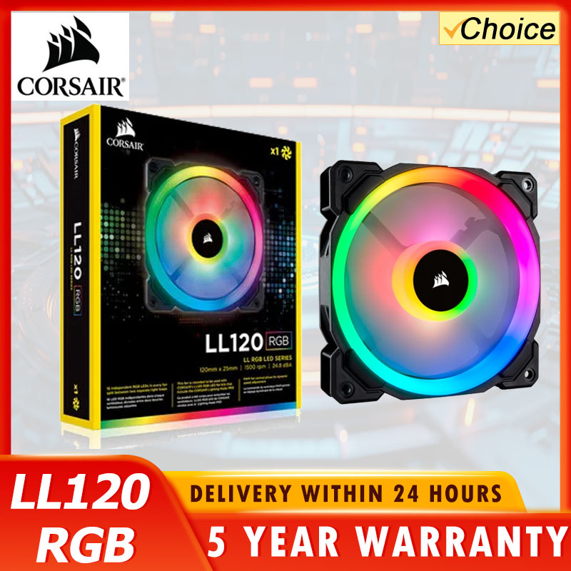 CORSAIR LL120 RGB 120mm Dual L - Led Ring Light ulasan dan harga