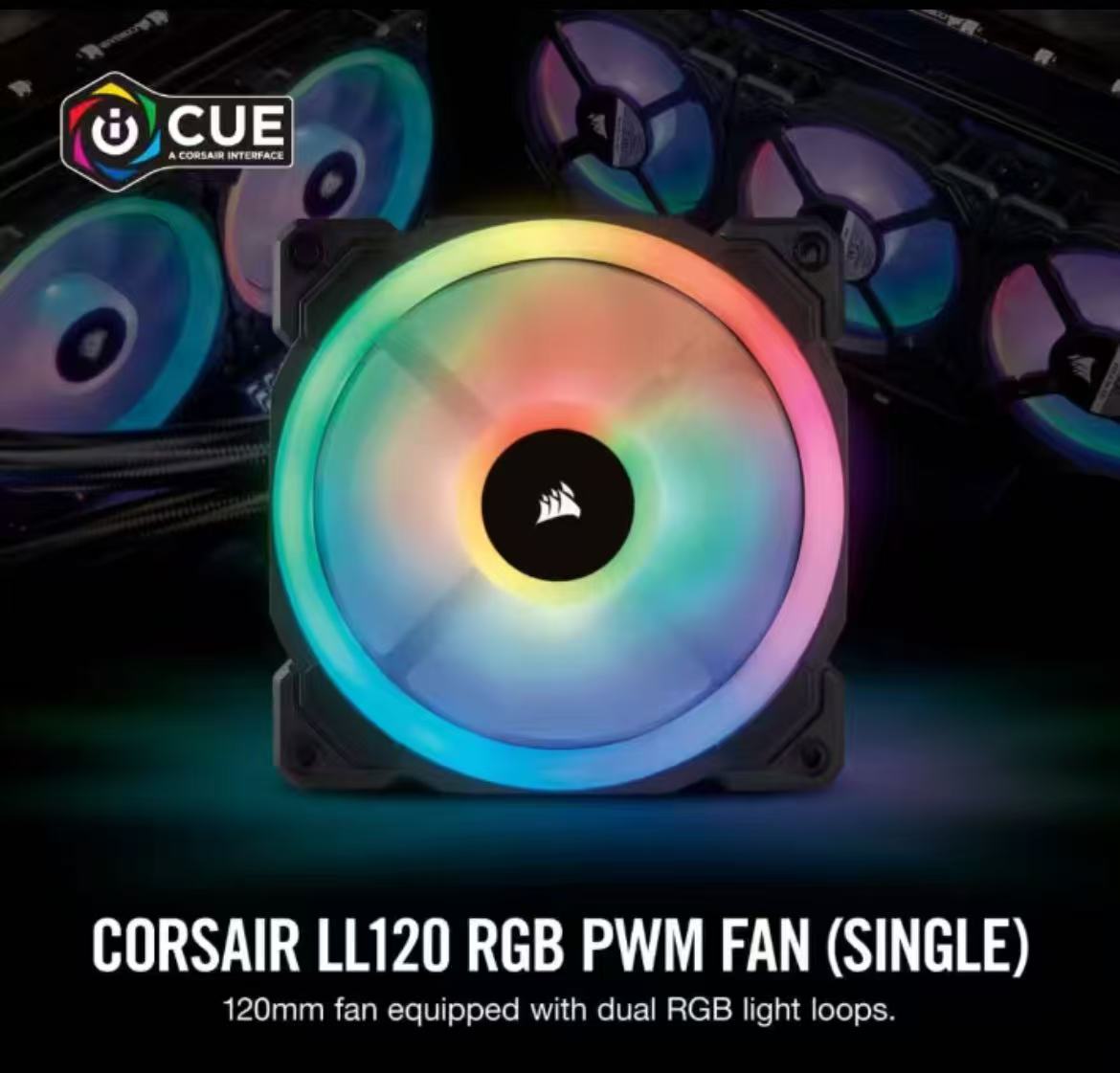 CORSAIR LL120 RGB 120mm Dual L - Led Ring Light ulasan dan harga