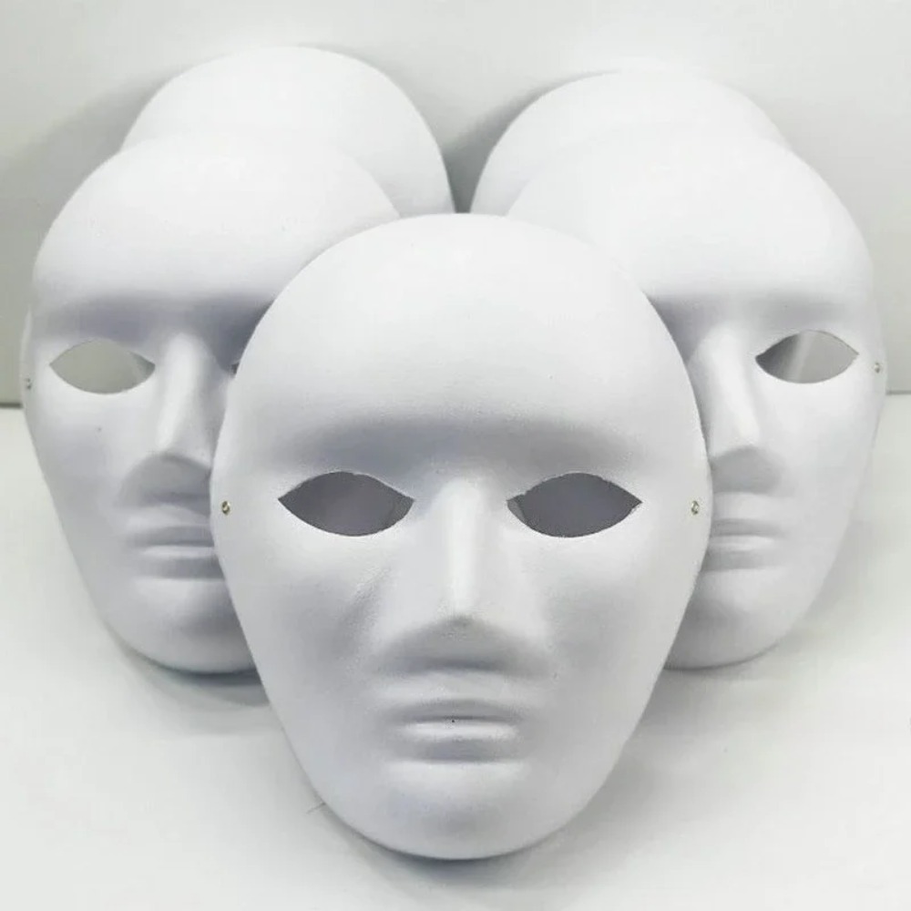 1/10Pcs DIY Full Face Masks Pa - Sheet Face Mask Pack ulasan dan harga