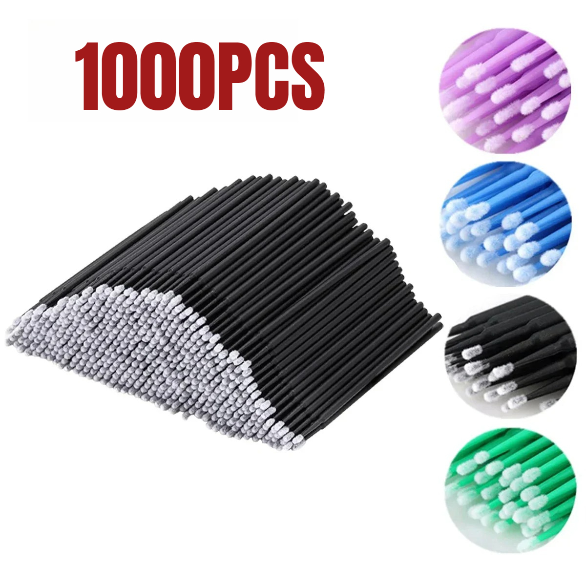 1000/500PCS Eyelash Cleaning B - Beauty Makeup Salon ulasan dan harga
