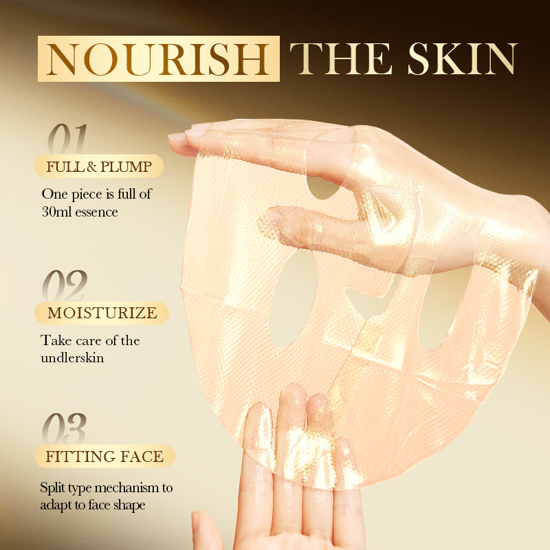 SADOER Golden Collagen Facial  - Sheet Face Mask Pack ulasan dan harga