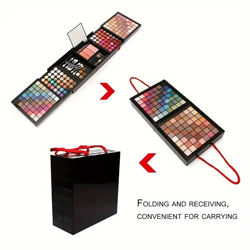 177 Color Makeup Set Including - Beauty Book Makeup Kit ulasan dan harga