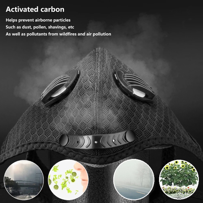 Cycling Face Mask Sport Washab - Sheet Face Mask Pack ulasan dan harga