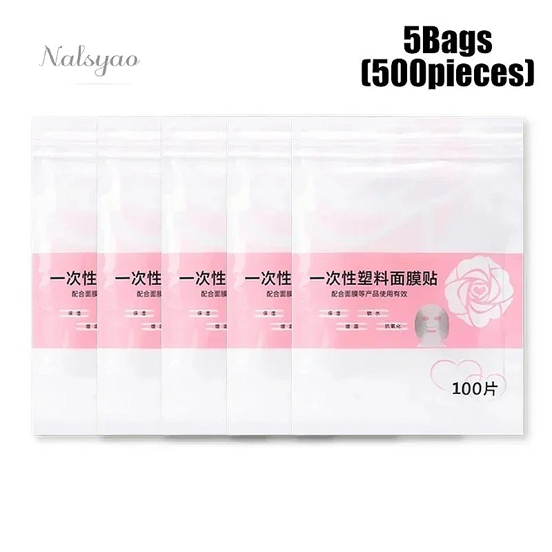 100-500pcs Disposable Transpar - Beauty Full Makeup ulasan dan harga