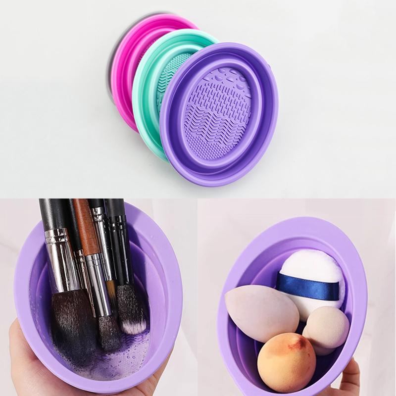 Soft Silicone Makeup Brush Cle - Beauty Makeup Salon ulasan dan harga