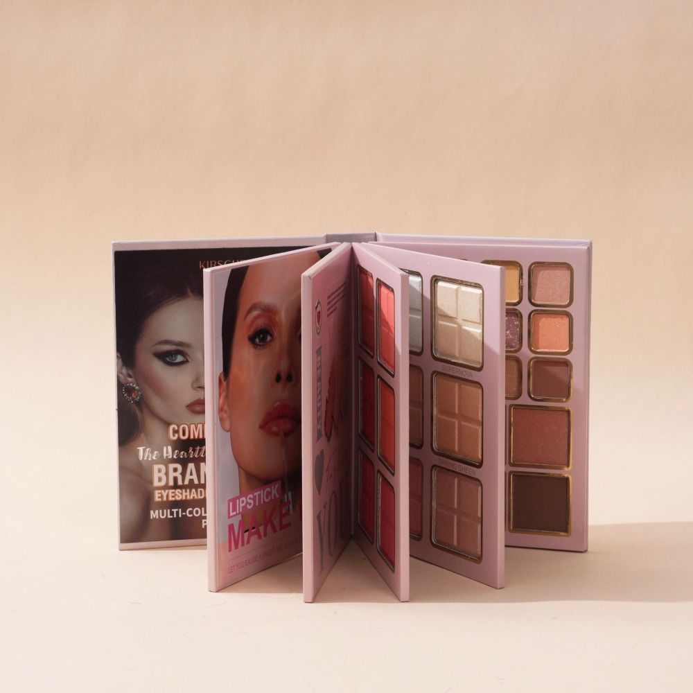 New Matte Makeup Palette Book  - Beauty Book Makeup Kit ulasan dan harga