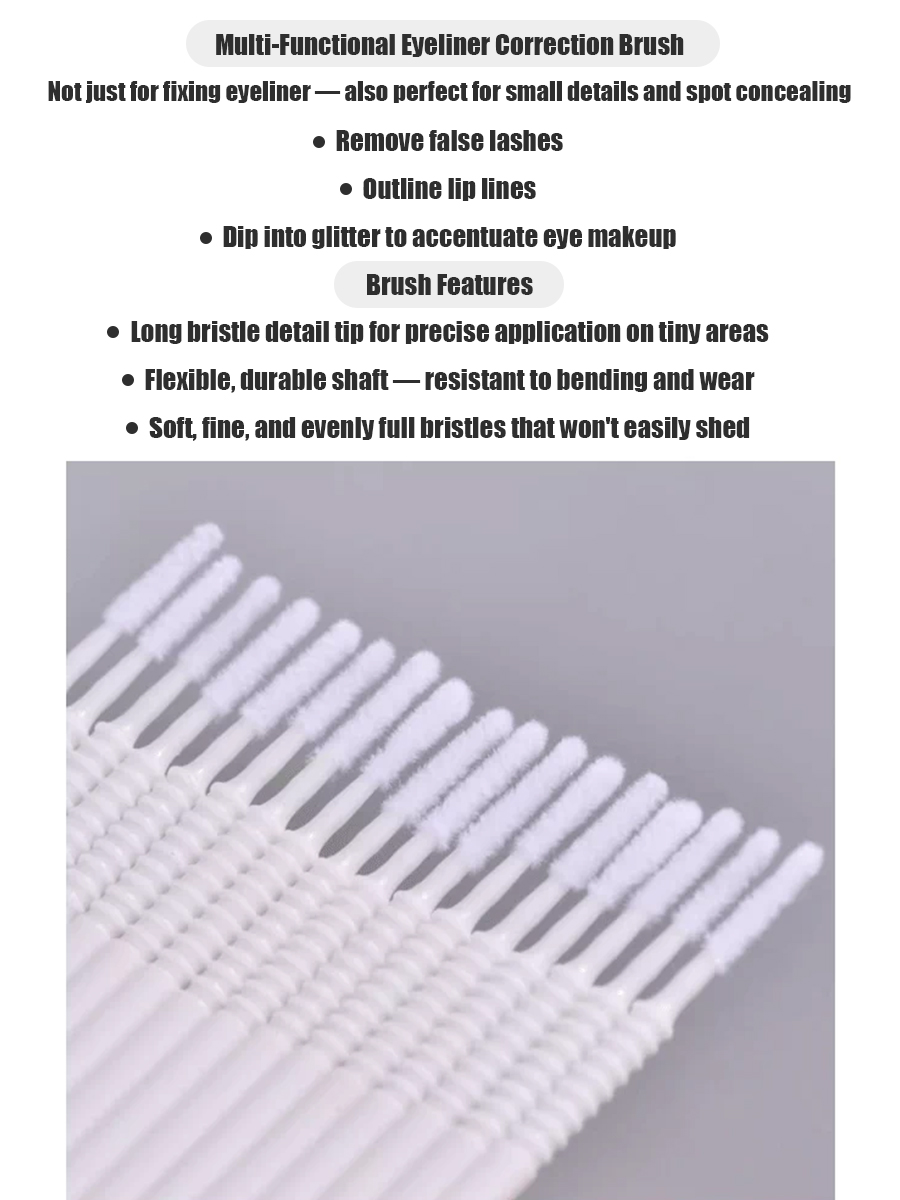 Disposable Long Cotton Swabs E - Beauty Makeup Salon ulasan dan harga