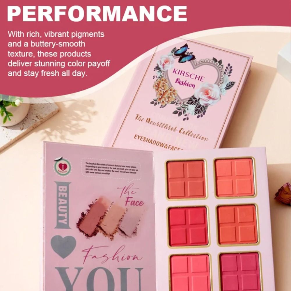 New Matte Makeup Palette Book  - Beauty Book Makeup Kit ulasan dan harga