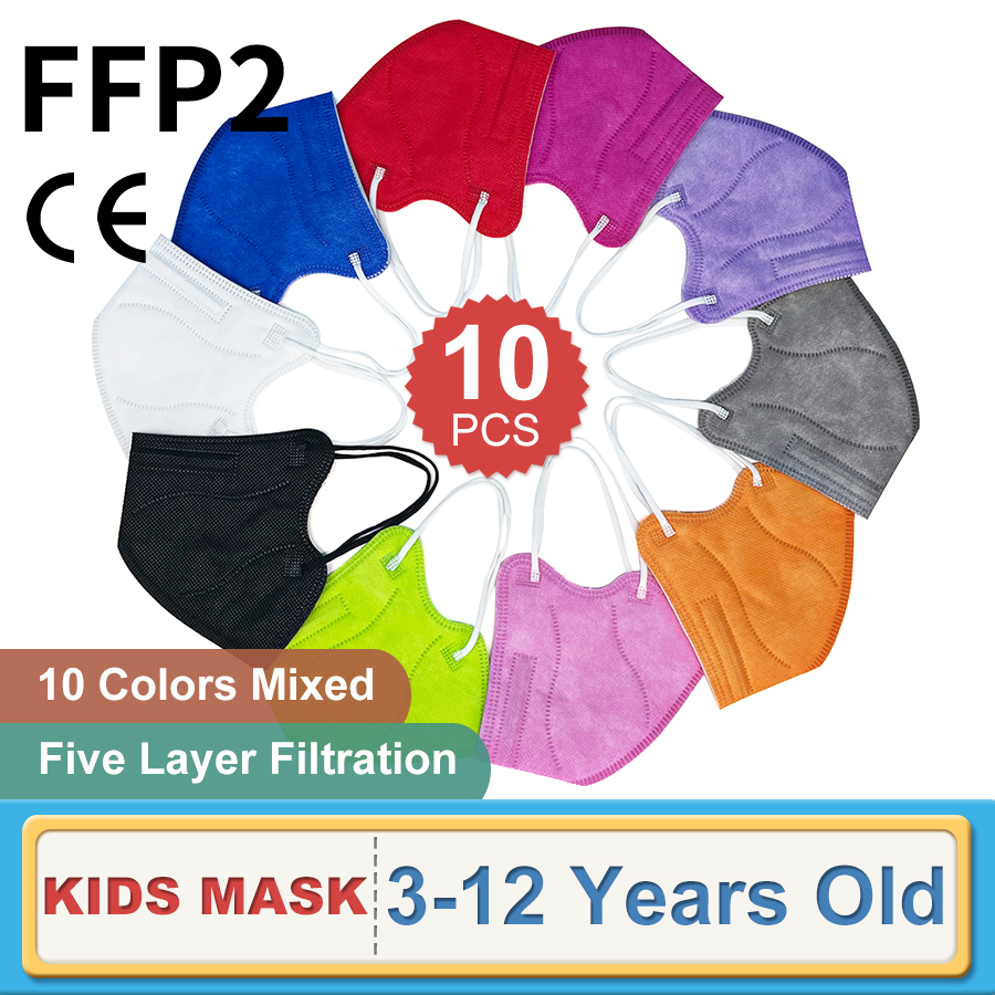 10PCS Children FFP2 Face Mask  - Sheet Face Mask Pack ulasan dan harga