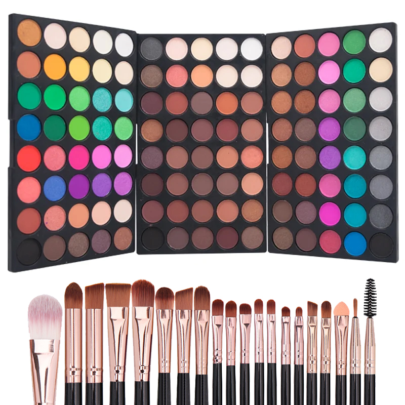 120 Colors Matte Shimmer Eyesh - Beauty Book Makeup Kit ulasan dan harga