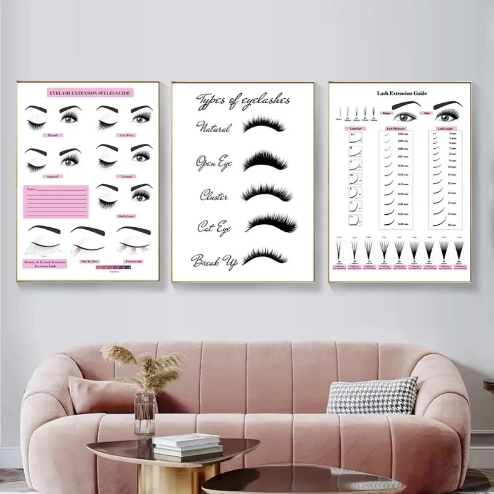 Canvas Painting HD Print Wall  - Beauty Makeup Salon ulasan dan harga