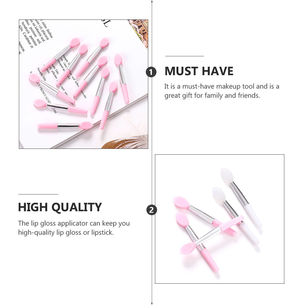 20Pcs Silicone Lip Brush Soft  - Beauty Makeup Salon ulasan dan harga