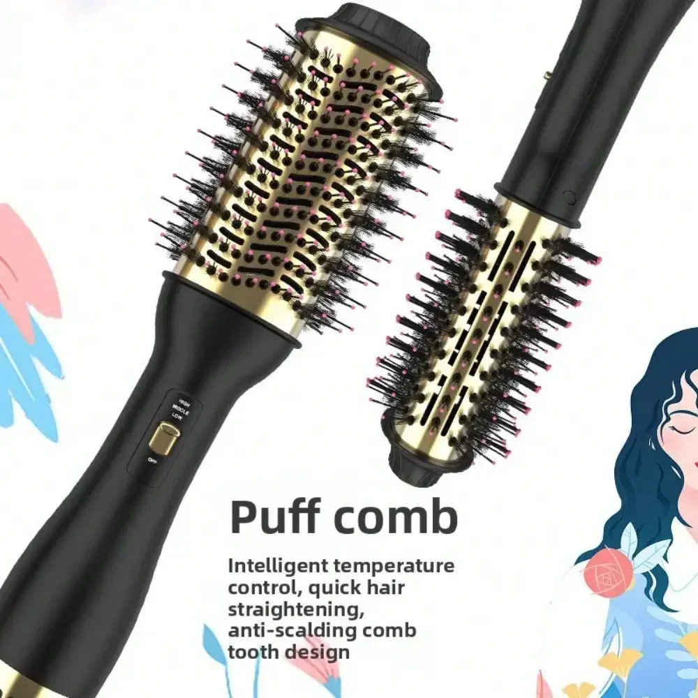 New 3-In-1 Hot Air Comb Roll S - Hair Straightener ulasan dan harga