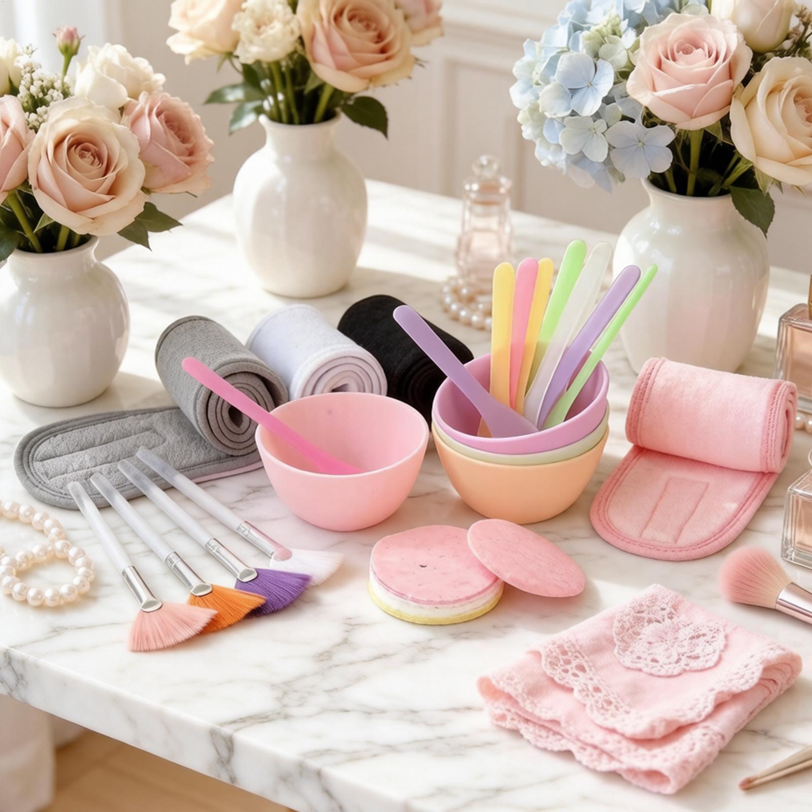 Face Cover Spatula 37 Pieces S - Beauty Makeup Salon ulasan dan harga