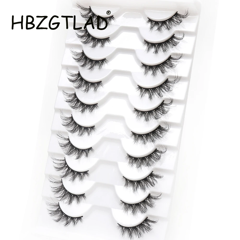 New 10 Pairs half Natural Fals - Beauty Full Makeup ulasan dan harga