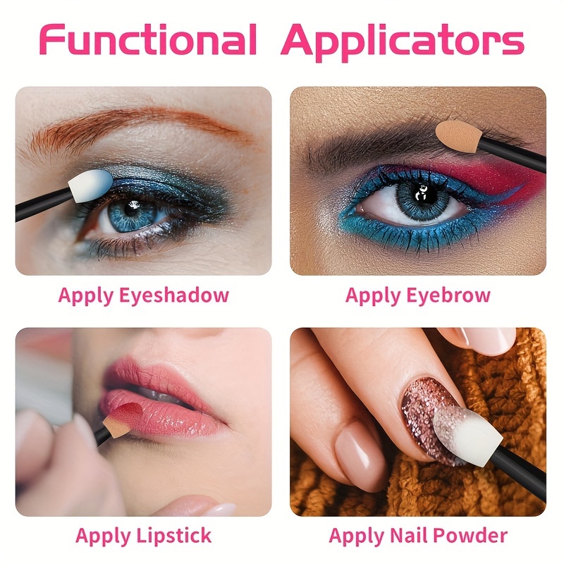 5/10Pcs Eyeshadow Applicator D - Beauty Makeup Salon ulasan dan harga