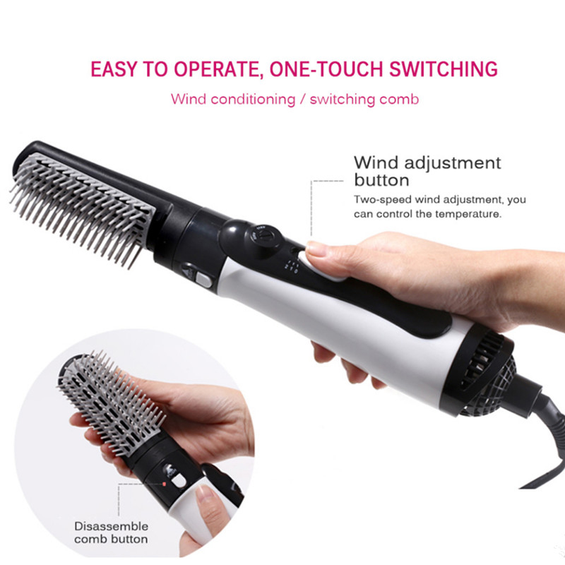 Hot Air Brush One Step Hair Dr - Hair Straightener ulasan dan harga