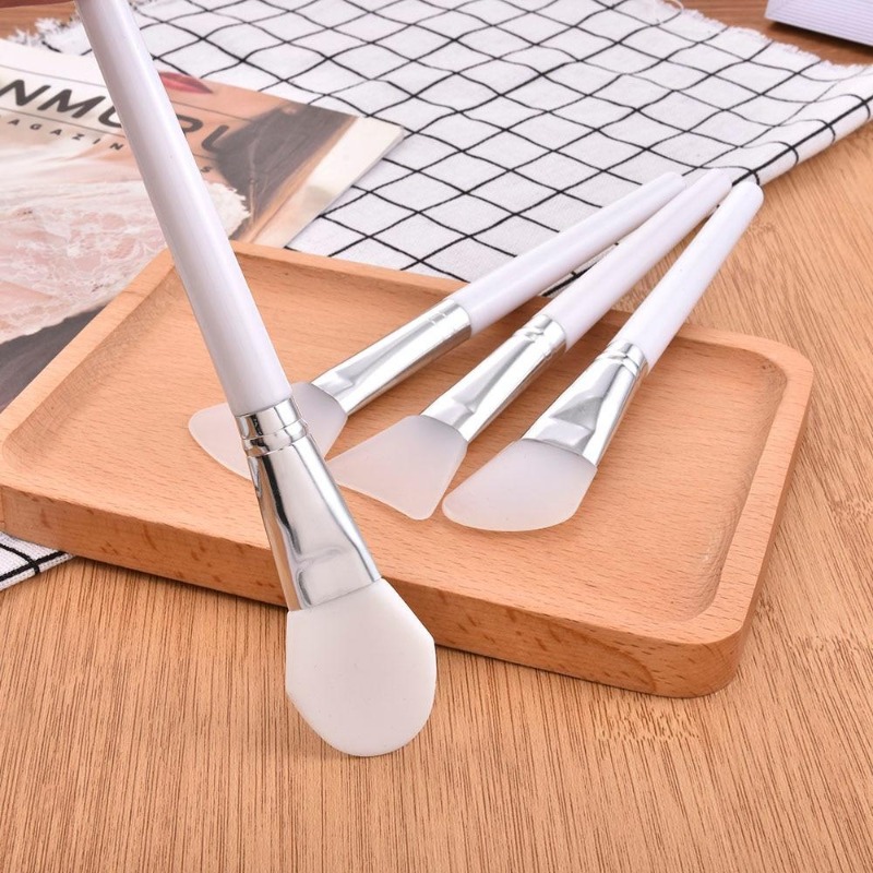 4Pcs/set White Makeup Silicone - Beauty Makeup Store ulasan dan harga